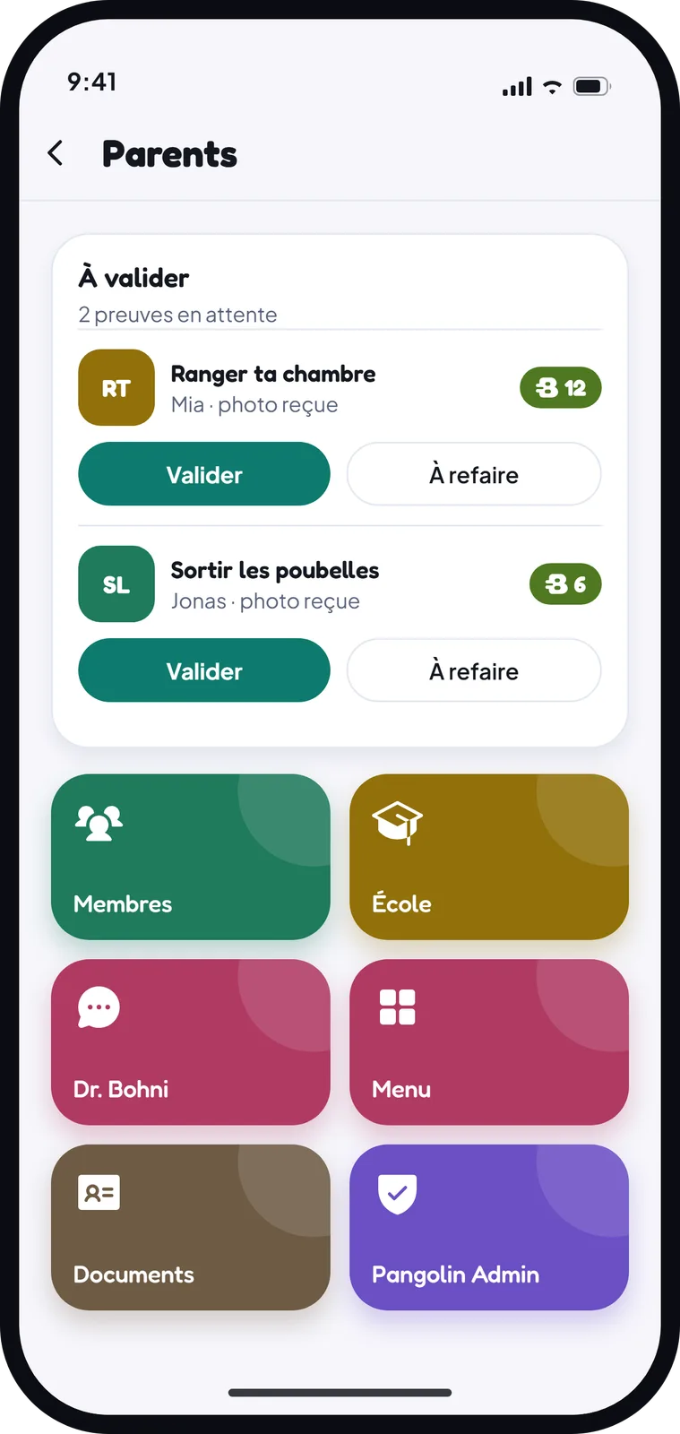 Espace parents